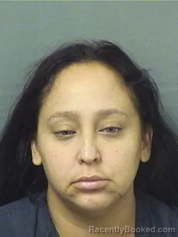 Mugshot of YAILYN NAVAS booked in Palm Beach County, Florida on April 1, 2026