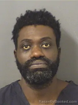 Mugshot of ROMAINE E BENNETT booked in Palm Beach County, Florida on April 1, 2026