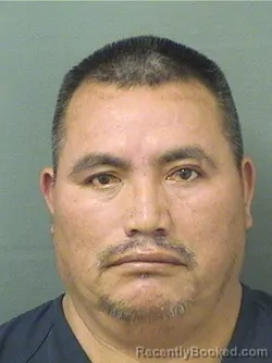 Mugshot of SALVADOR JIMENEZHERNANDEZ booked in Palm Beach County, Florida on April 1, 2026