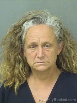 Mugshot of JENNIFER RENEE CAPOZZI booked in Palm Beach County, Florida on April 2, 2026