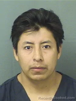 Mugshot of ADAM SACTZOC booked in Palm Beach County, Florida on April 3, 2026