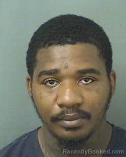 Mugshot of ARKHEEM JANEAL LAMB booked in Palm Beach County, Florida on April 3, 2026