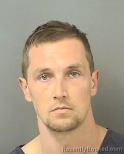 Mugshot of MATTHEW MACQUEEN WEBER booked in Palm Beach County, Florida on April 3, 2026