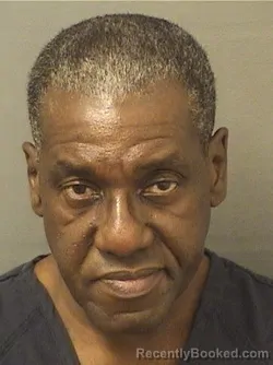 Mugshot of GERSHOM JOHNSON booked in Palm Beach County, Florida on April 3, 2026