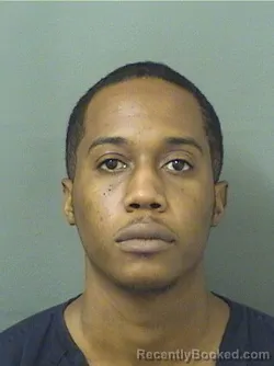 Mugshot of TRAVIS LAMAR WARE booked in Palm Beach County, Florida on April 3, 2026