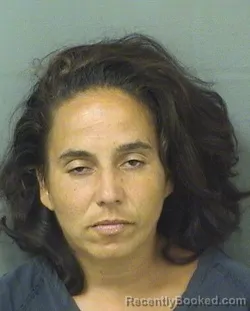Mugshot of APRIL MARTINEZ booked in Palm Beach County, Florida on April 3, 2026