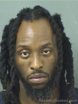 Mugshot of JETRO PETITLOUIS booked in Palm Beach County, Florida on April 3, 2026