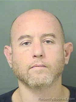 Mugshot of DANIEL RAY ROLLINS booked in Palm Beach County, Florida on April 3, 2026