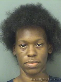 Mugshot of NERILLIA CHAZMAN LAURENT booked in Palm Beach County, Florida on April 3, 2026