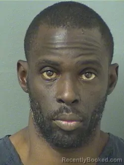 Mugshot of CEDRIC RODNE WILLIAMS booked in Palm Beach County, Florida on April 3, 2026
