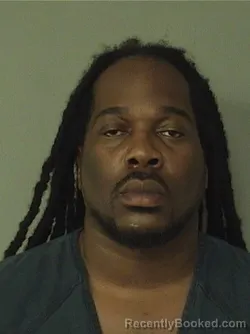 Mugshot of TERRELL ANDREW HARRELL booked in Palm Beach County, Florida on April 4, 2026