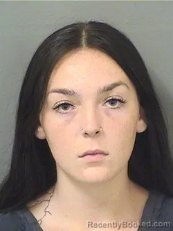 Mugshot of LILLY MARIE SLOAN booked in Palm Beach County, Florida on April 3, 2026