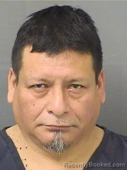 Mugshot of LUIS LEONEL FELIXPEDRO booked in Palm Beach County, Florida on April 3, 2026