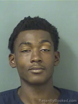 Booking photo from Palm Beach County, Florida