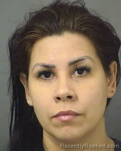 Mugshot of KARINA DEOLIVEIRASANTIAGO booked in Palm Beach County, Florida on April 5, 2026