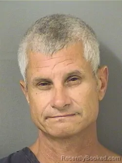 Mugshot of JUSTIN RAY DOUGHTY booked in Palm Beach County, Florida on April 19, 2026