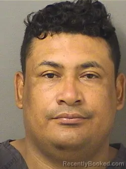 Booking photo from Palm Beach County, Florida