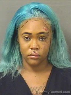 Mugshot of TIERRA ANDERSON booked in Palm Beach County, Florida on April 20, 2026