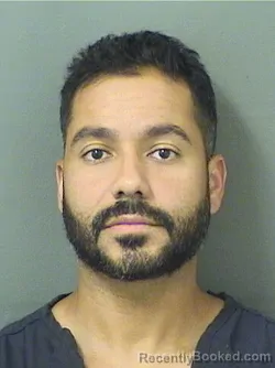 Mugshot of HECTOR MARTINEZ booked in Palm Beach County, Florida on April 21, 2026