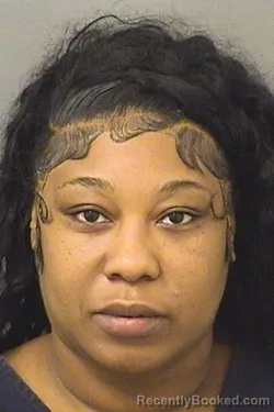 Mugshot of CLETIA NIARIAH FOBBS booked in Palm Beach County, Florida on April 21, 2026