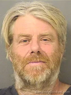 Mugshot of RYAN THOMAS HICKEY booked in Palm Beach County, Florida on April 21, 2026