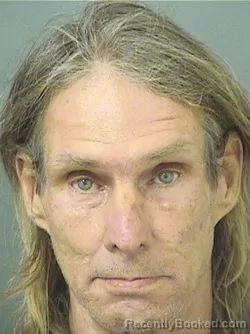 Mugshot of JAMES MOSSEY booked in Palm Beach County, Florida on April 21, 2026