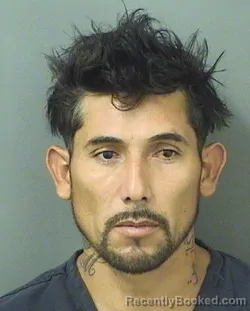 Mugshot of MISRAEL MARTINEZQUINTANA booked in Palm Beach County, Florida on April 22, 2026