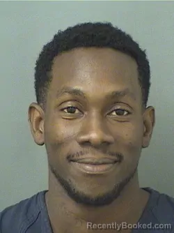 Mugshot of REGINALD STFLEUR booked in Palm Beach County, Florida on April 22, 2026