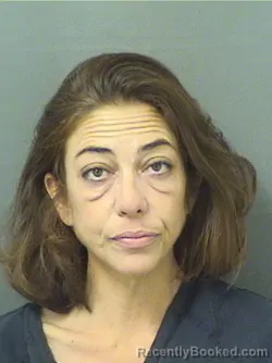 Mugshot of KATE LEARY FARONI booked in Palm Beach County, Florida on April 22, 2026