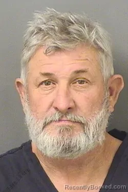 Mugshot of ROBERT STEVEN BURRESS booked in Palm Beach County, Florida on April 22, 2026