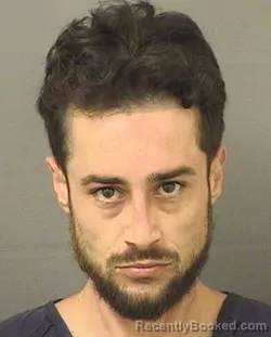 Mugshot of DAVID ANDRE HEWEYGARCIA booked in Palm Beach County, Florida on April 22, 2026