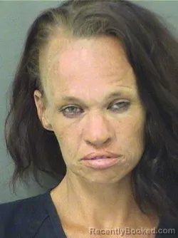 Mugshot of JENNIFER FRANCES BALL booked in Palm Beach County, Florida on April 23, 2026