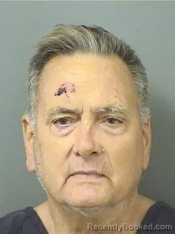 Mugshot of JERAULD WILCOX IV CARRON booked in Palm Beach County, Florida on April 23, 2026