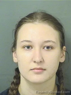 Mugshot of LYLA JOAN FRANCOIS booked in Palm Beach County, Florida on April 23, 2026