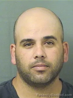 Mugshot of YANMICHEL GONZALEZPAYO booked in Palm Beach County, Florida on April 23, 2026