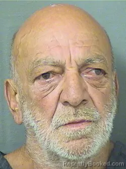 Mugshot of CHESTER PATRICK DANIELLO booked in Palm Beach County, Florida on April 23, 2026