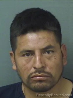 Mugshot of LEONARDO ROMEROLOPEZ booked in Palm Beach County, Florida on April 23, 2026