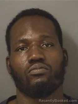 Mugshot of WINSTON DEVON GURLEY booked in Palm Beach County, Florida on April 23, 2026