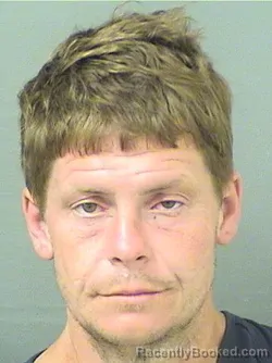 Mugshot of MAXWELL P WATERS booked in Palm Beach County, Florida on April 26, 2026