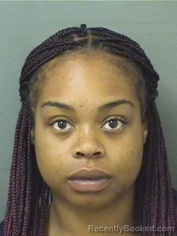 Mugshot of JIMMESHIA LAQUIRIA WEBB booked in Palm Beach County, Florida on May 4, 2026