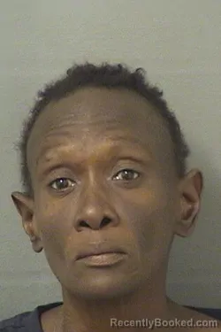 Mugshot of KEVIE ANDREA RAY booked in Palm Beach County, Florida on May 4, 2026