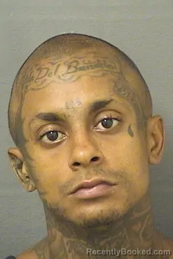Mugshot of ANGEL VAZQUEZ booked in Palm Beach County, Florida on May 4, 2026