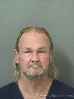 Booking photo from Palm Beach County, Florida