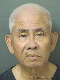 Booking photo from Palm Beach County, Florida