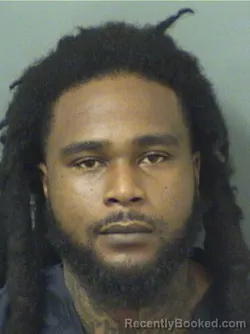 Booking photo from Palm Beach County, Florida