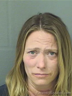 Booking photo from Palm Beach County, Florida