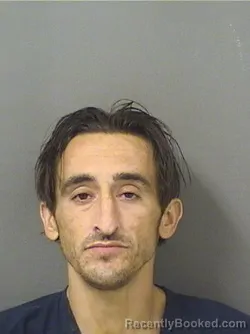 Booking photo from Palm Beach County, Florida
