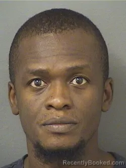 Booking photo from Palm Beach County, Florida