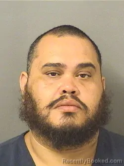Mugshot of ANYELO MADRID booked in Palm Beach County, Florida on May 11, 2026