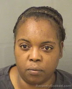 Mugshot of CLARARISSA WHITE booked in Palm Beach County, Florida on May 11, 2026